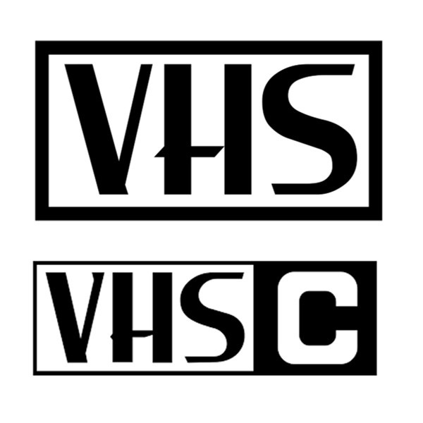 VHS and SVHS-C logos 